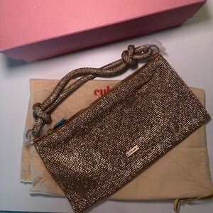 Hera Nano Knotted Embellished Shoulder Bag